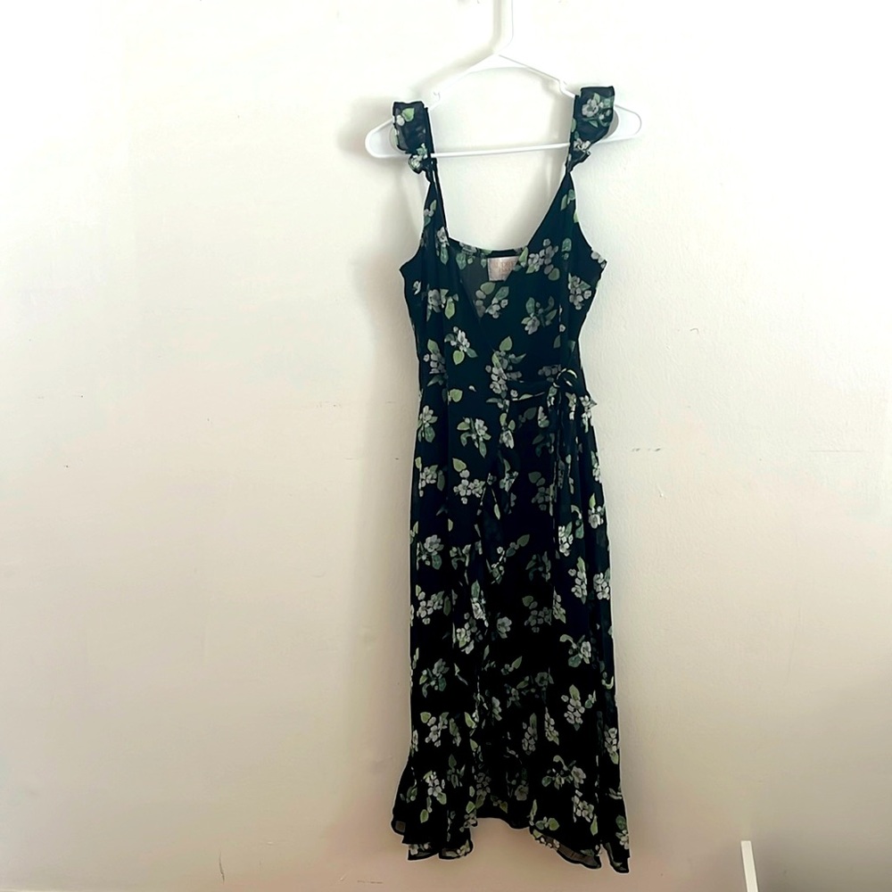Audrey Parks midi floral dress